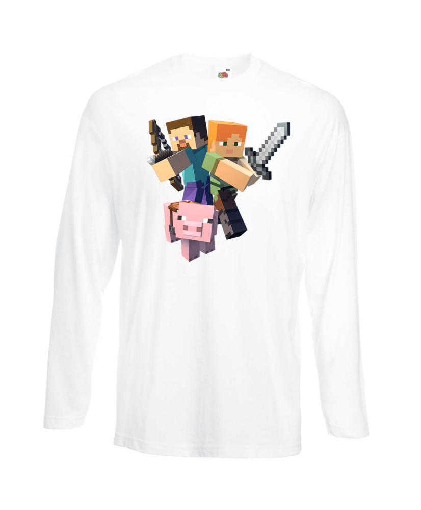 Мъжка тениска Minecraft 2