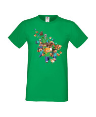 Мъжка тениска Minecraft 3