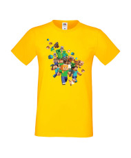 Мъжка тениска Minecraft 3
