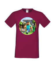 Мъжка тениска Minecraft 4