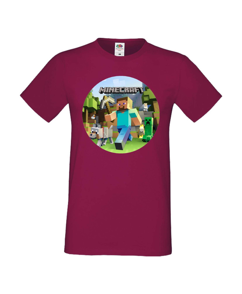 Мъжка тениска Minecraft 4