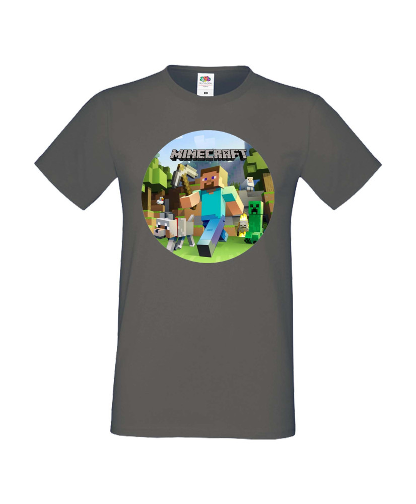 Мъжка тениска Minecraft 4