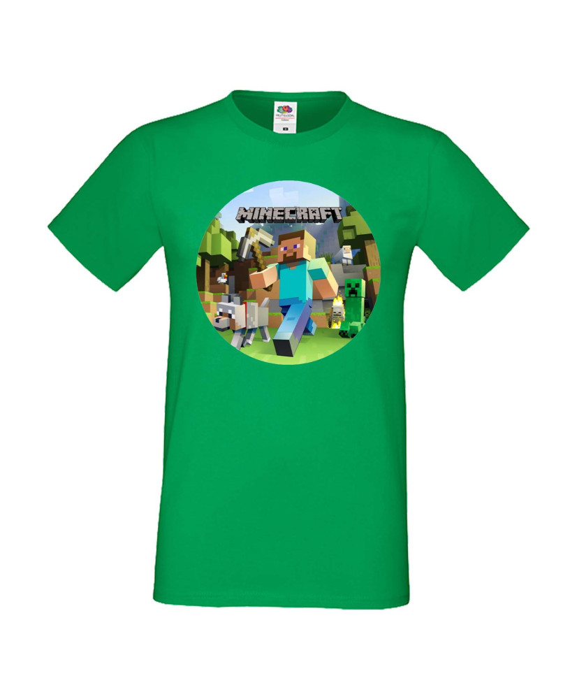Мъжка тениска Minecraft 4