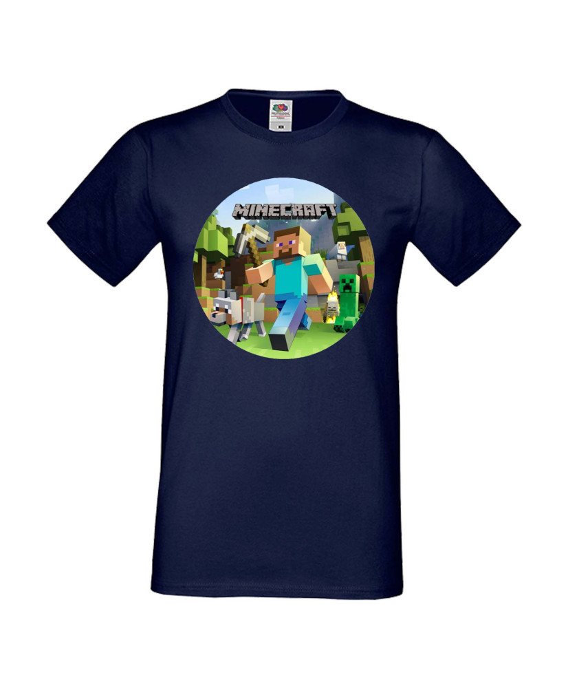 Мъжка тениска Minecraft 4