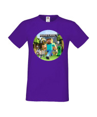 Мъжка тениска Minecraft 4