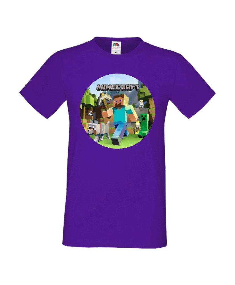 Мъжка тениска Minecraft 4