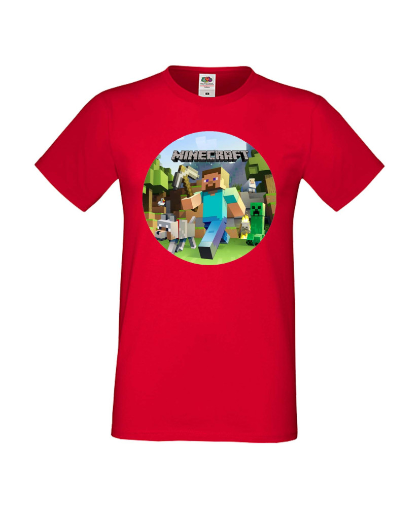 Мъжка тениска Minecraft 4