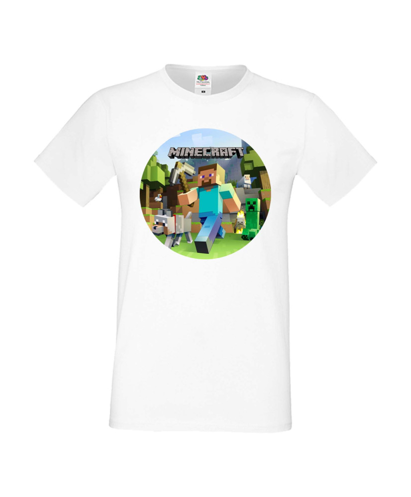 Мъжка тениска Minecraft 4