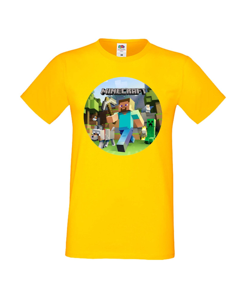 Мъжка тениска Minecraft 4
