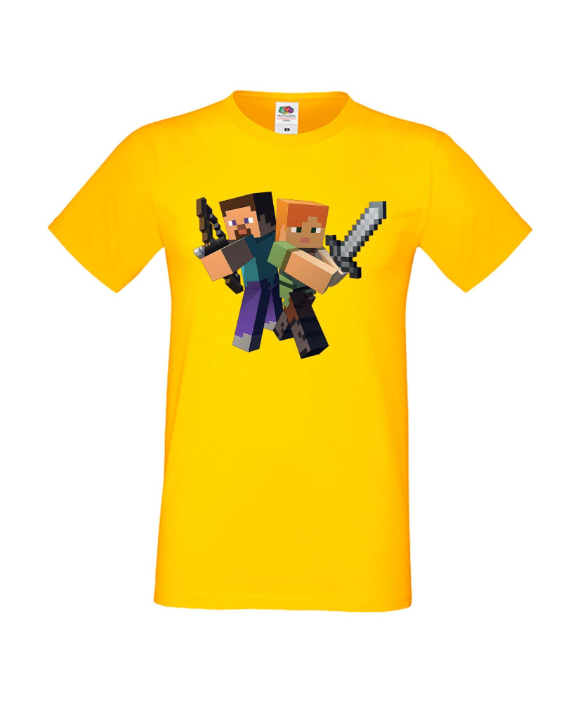 Мъжка тениска Minecraft 6