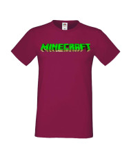 Мъжка тениска Minecraft Logo 1