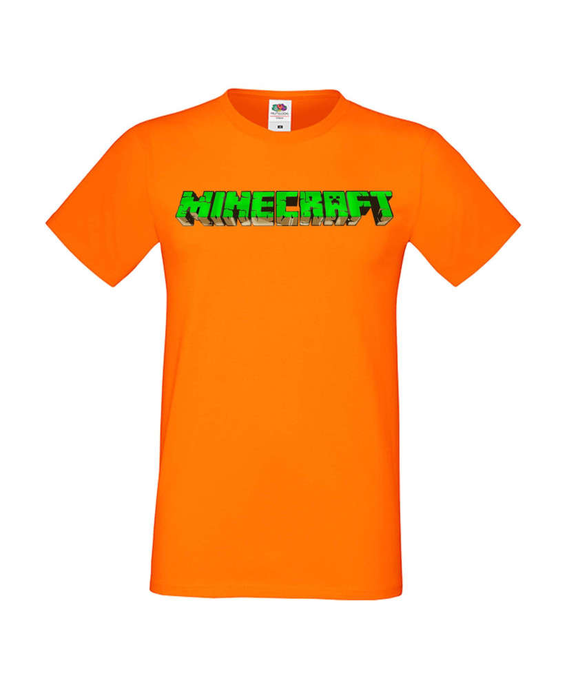 Мъжка тениска Minecraft Logo 1