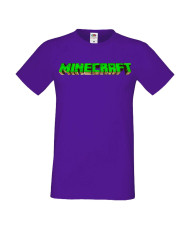 Мъжка тениска Minecraft Logo 1