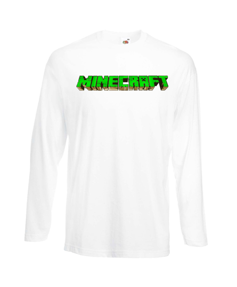 Мъжка тениска Minecraft Logo 1