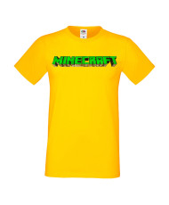 Мъжка тениска Minecraft Logo 1