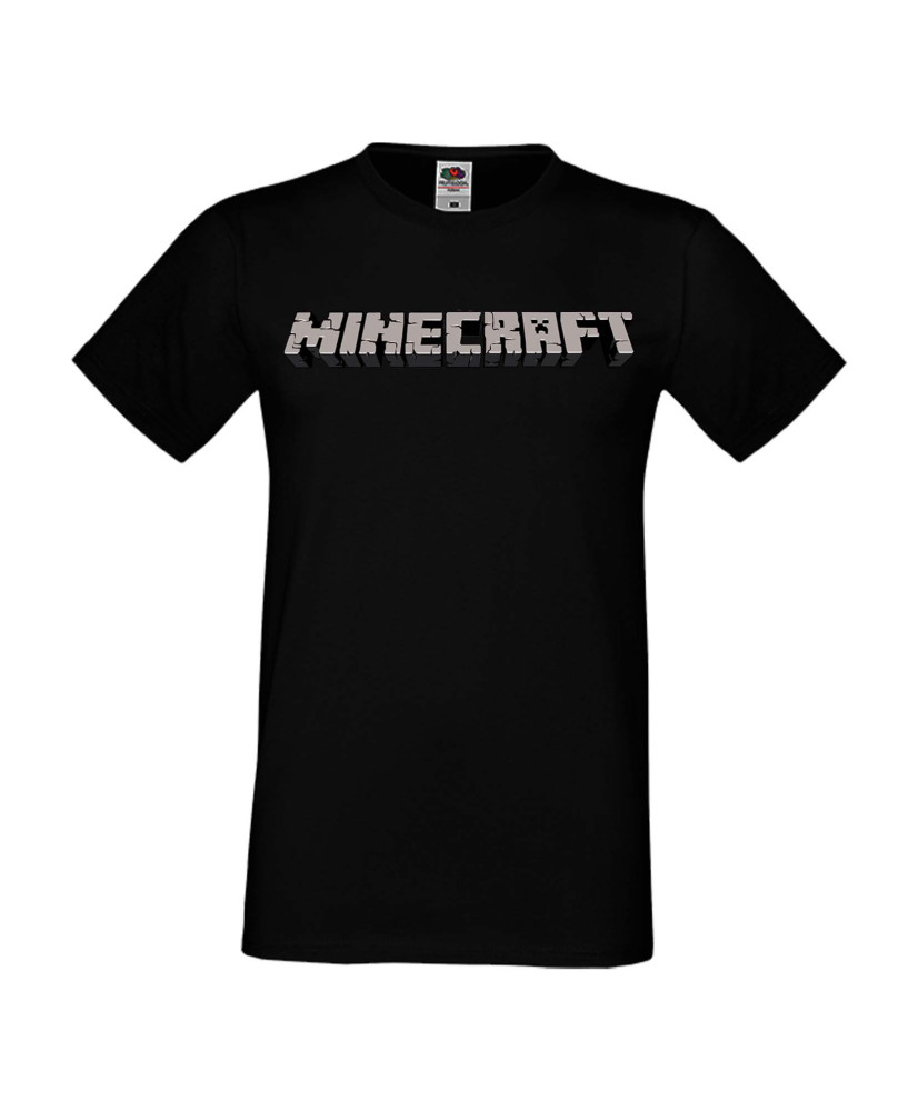 Мъжка тениска Minecraft Logo 2