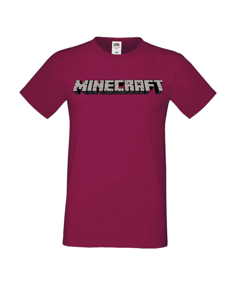 Мъжка тениска Minecraft Logo 2