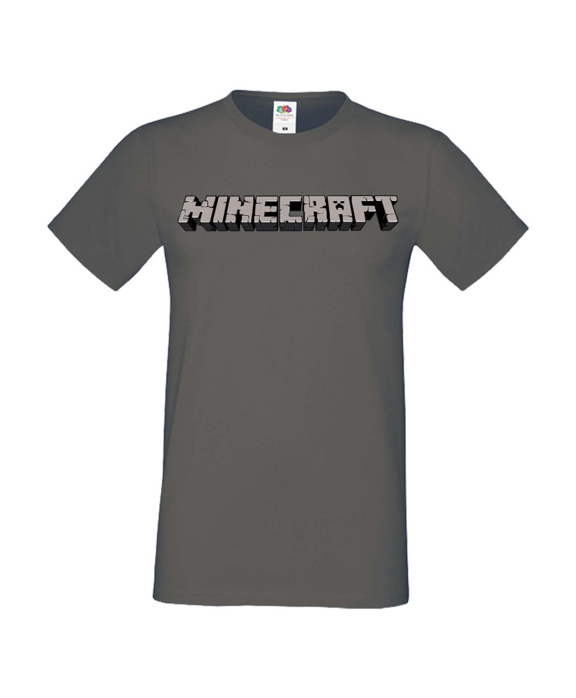 Мъжка тениска Minecraft Logo 2