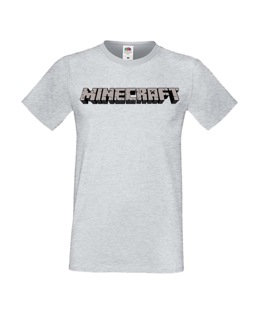 Мъжка тениска Minecraft Logo 2