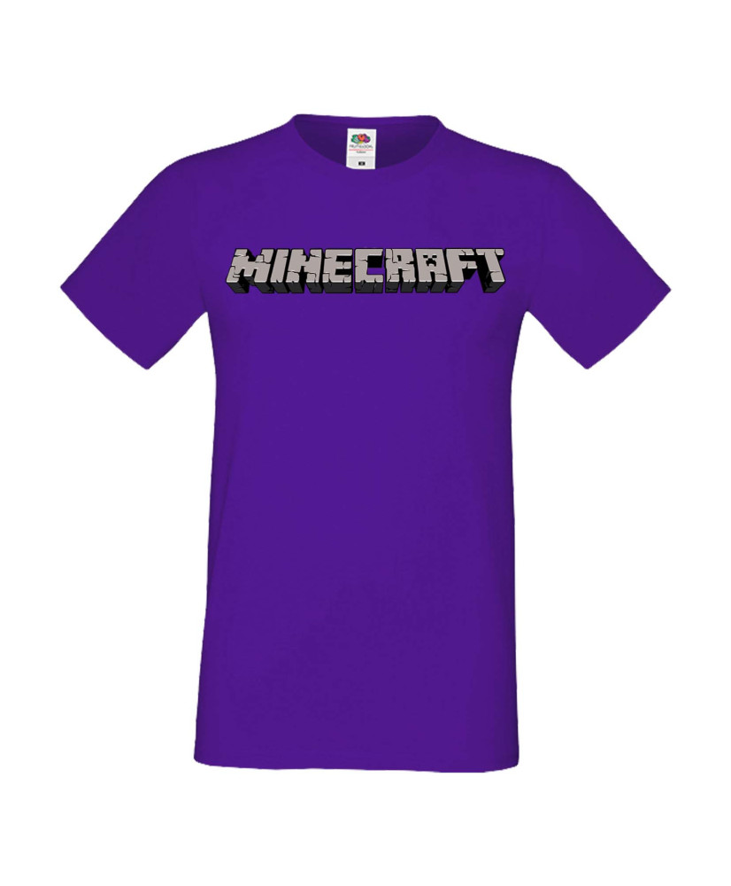 Мъжка тениска Minecraft Logo 2