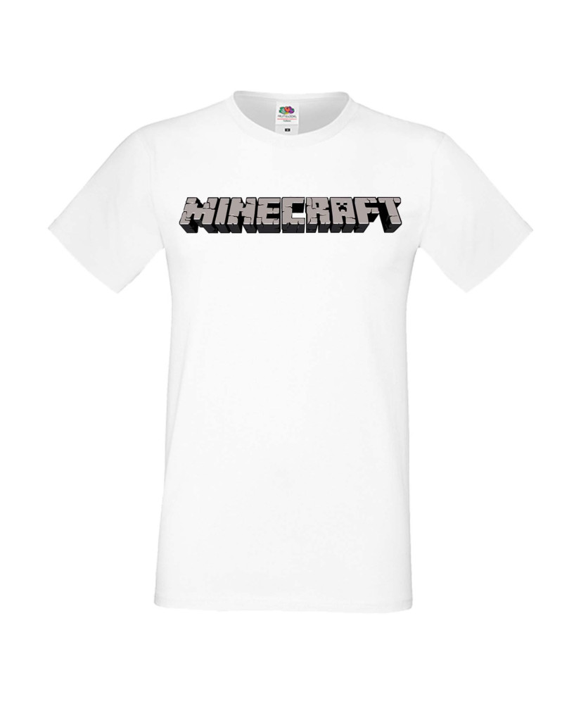 Мъжка тениска Minecraft Logo 2