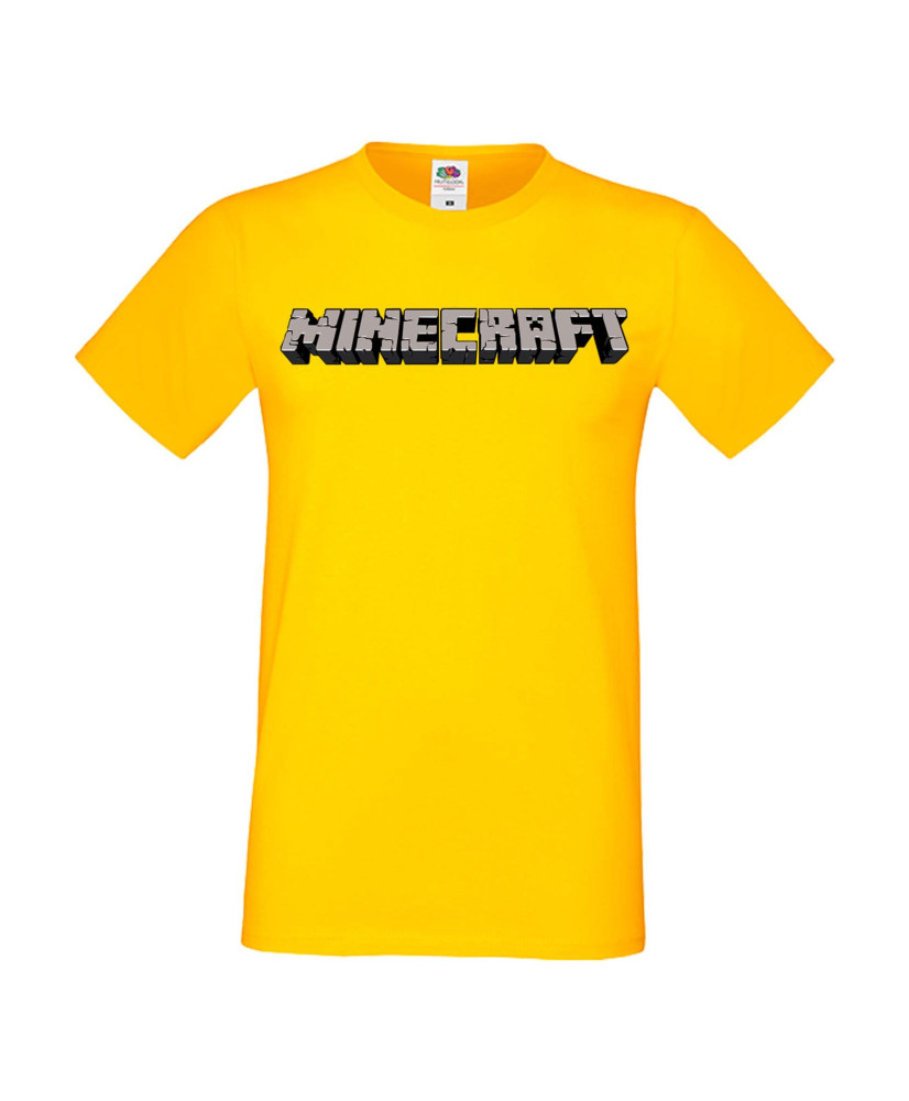 Мъжка тениска Minecraft Logo 2