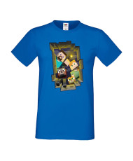 Мъжка тениска Minecraft Search Party