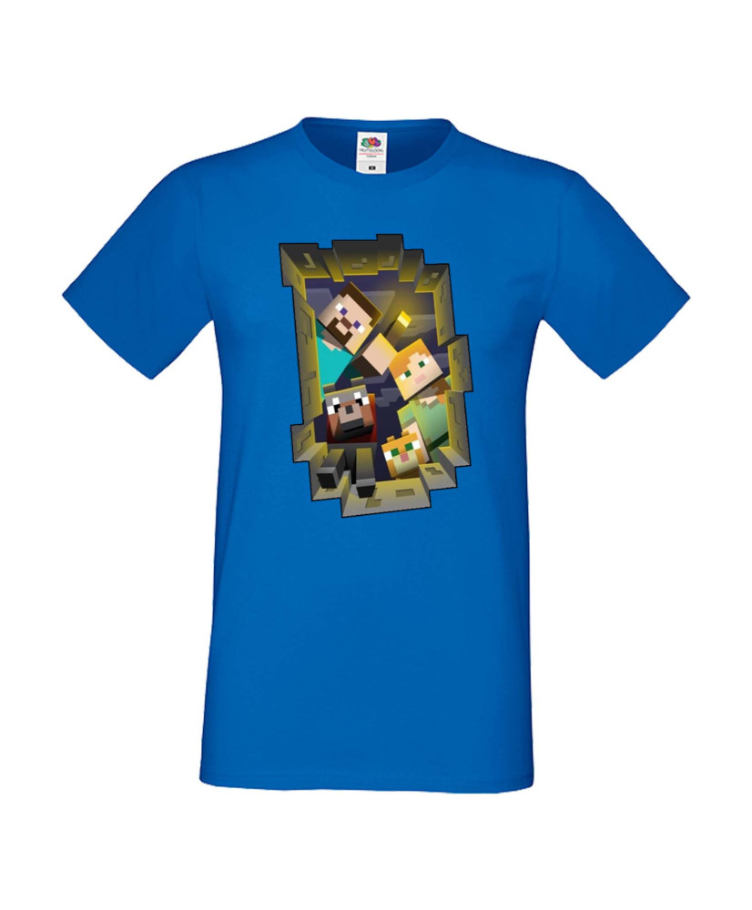 Мъжка тениска Minecraft Search Party