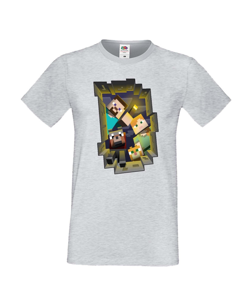 Мъжка тениска Minecraft Search Party