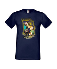 Мъжка тениска Minecraft Search Party