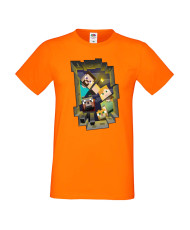 Мъжка тениска Minecraft Search Party