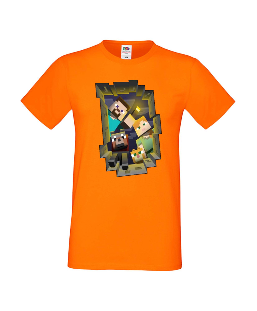 Мъжка тениска Minecraft Search Party