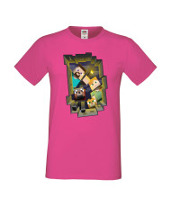 Мъжка тениска Minecraft Search Party