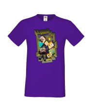 Мъжка тениска Minecraft Search Party