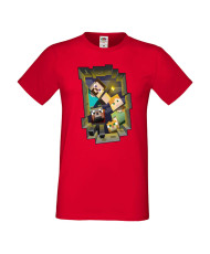 Мъжка тениска Minecraft Search Party