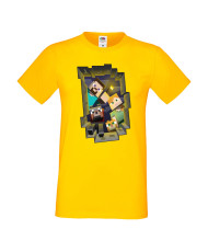 Мъжка тениска Minecraft Search Party