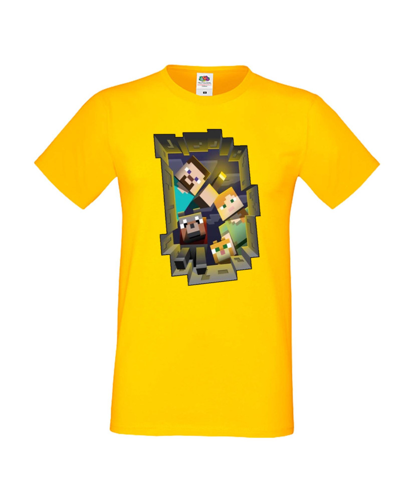 Мъжка тениска Minecraft Search Party