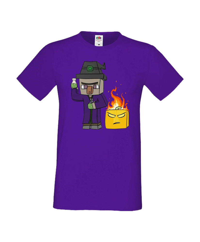 Мъжка тениска Minecraft Witch