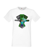 Мъжка тениска Minecraft Diamonds