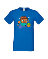 Мъжка тениска Minecraft Football