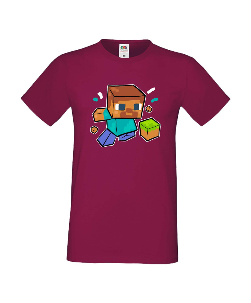 Мъжка тениска Minecraft Football