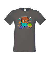 Мъжка тениска Minecraft Football