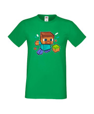 Мъжка тениска Minecraft Football