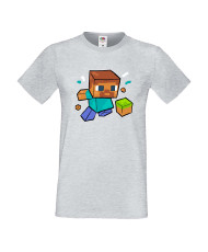 Мъжка тениска Minecraft Football