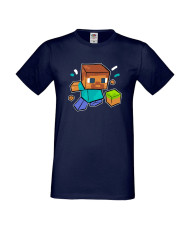 Мъжка тениска Minecraft Football