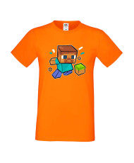 Мъжка тениска Minecraft Football