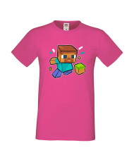 Мъжка тениска Minecraft Football