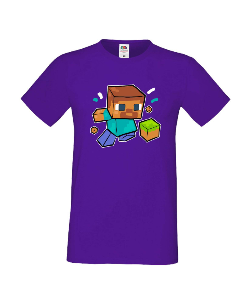 Мъжка тениска Minecraft Football