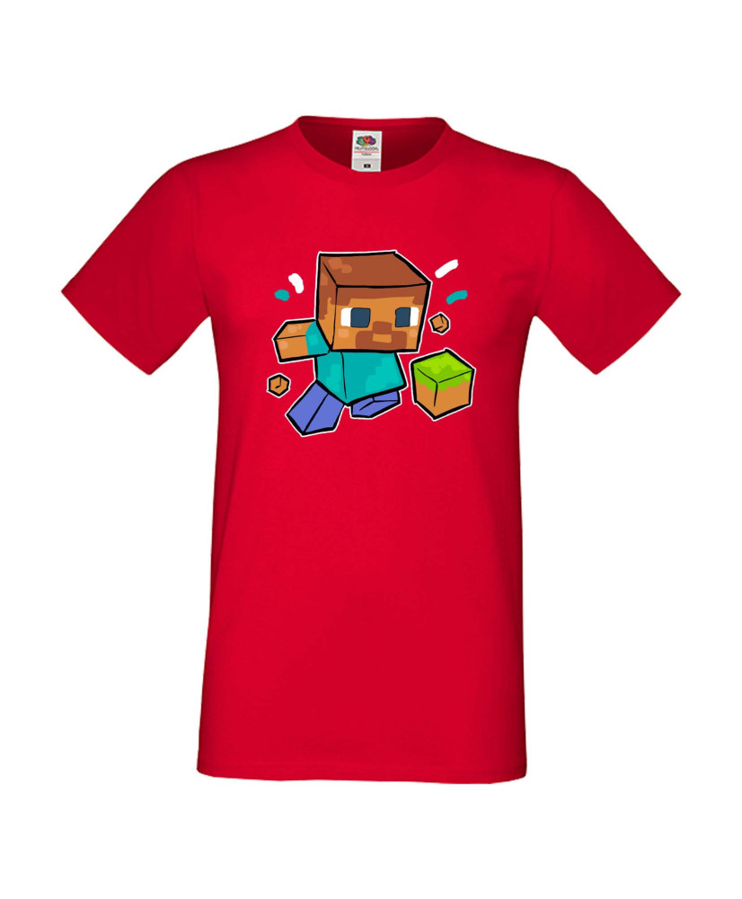 Мъжка тениска Minecraft Football