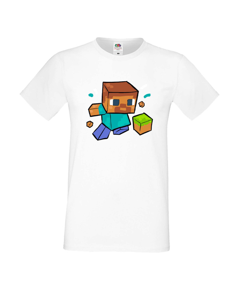 Мъжка тениска Minecraft Football